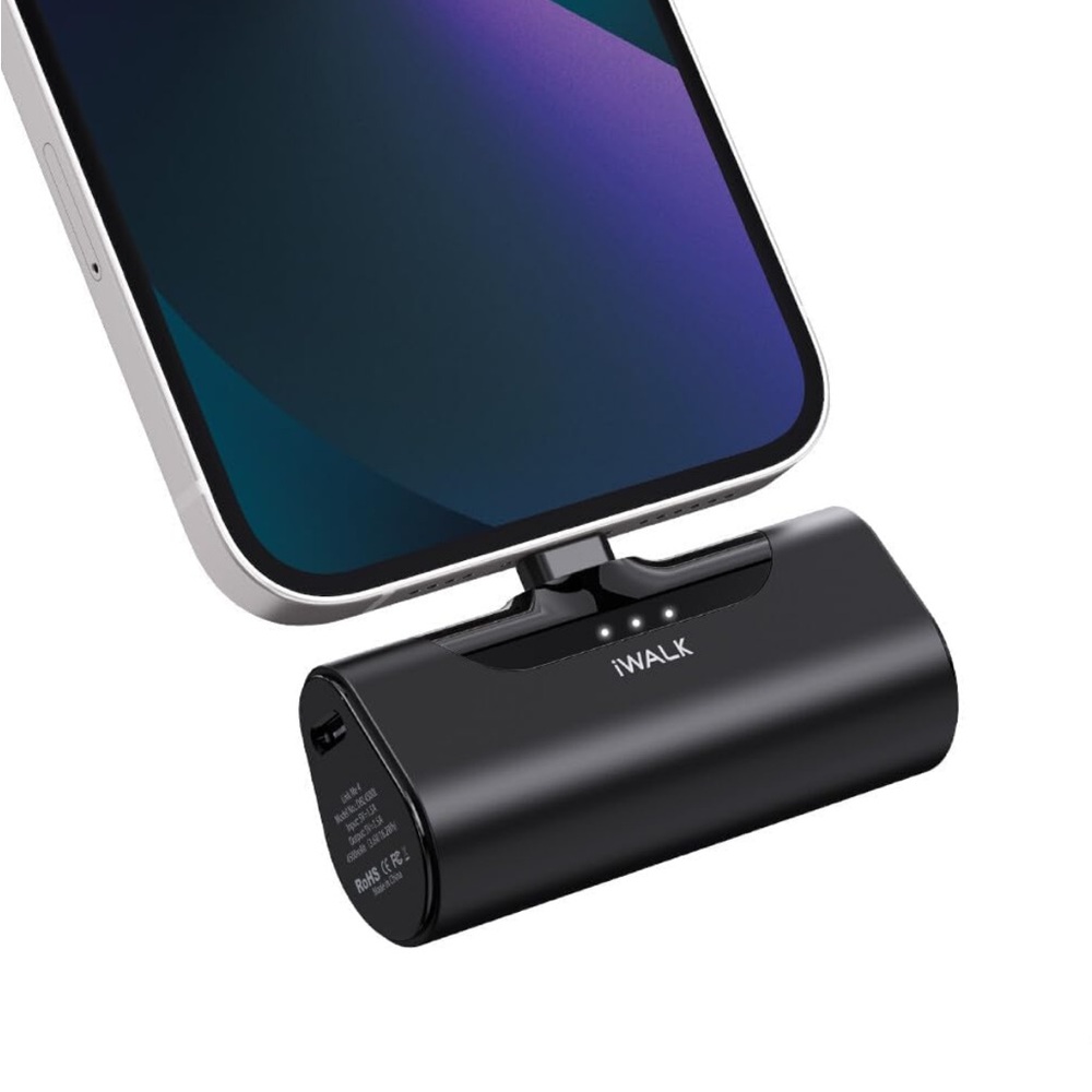 iWALK Small Portable Charger, 4500mAh Ultra-Compact Power Bank